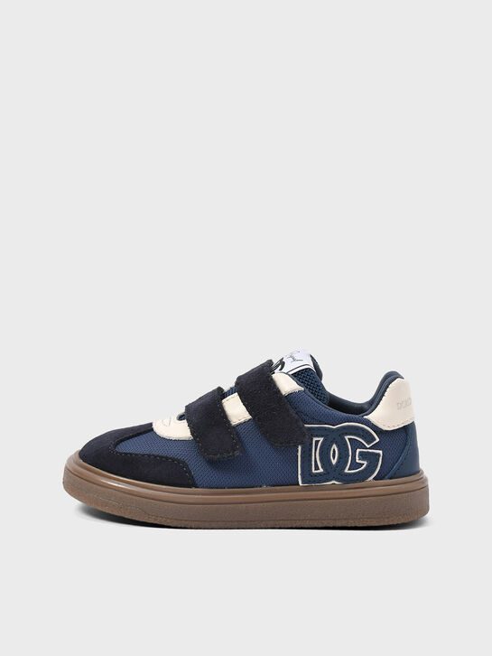 Кеды с лого, синие Dolce&Gabbana , арт.  | Фото 1
