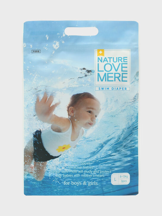 Подгузники-трусики для плавания L, 8-13 кг, 3 шт NATURE LOVE MERE , арт.  | Фото 1