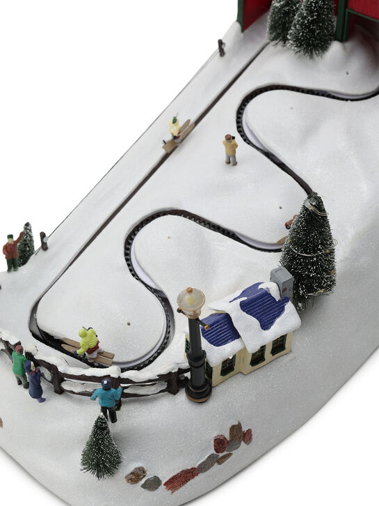 Новогодний сувенир &quot;Альпийский слалом&quot;, адаптер Musicboxworld , арт.  | Фото 8