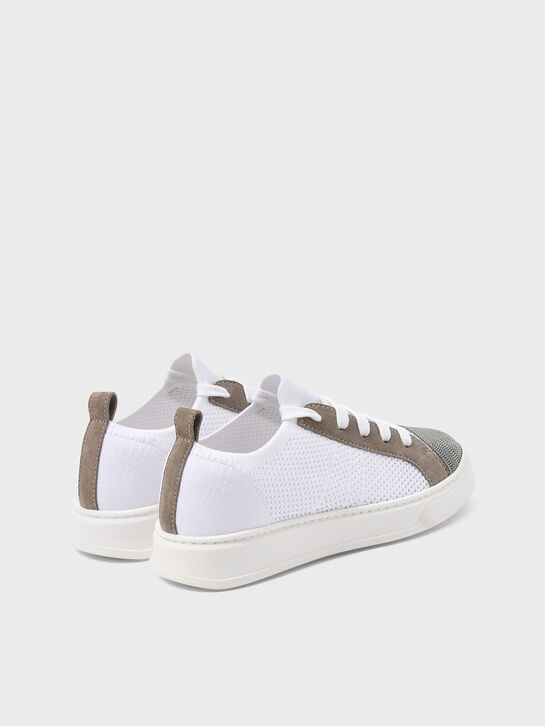 Кеды с разноцветными вставками Brunello Cucinelli , арт.  | Фото 3