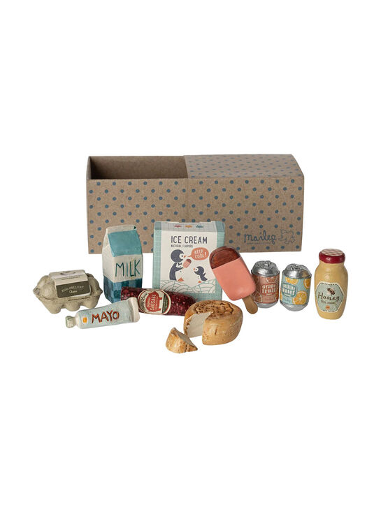 Игрушка Набор миниатюрная продуктовая коробка Maileg , арт.  | Фото 1