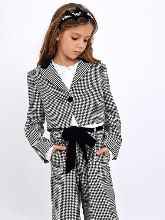 Брюки палаццо с бантом Monnalisa , арт.  | Фото 3