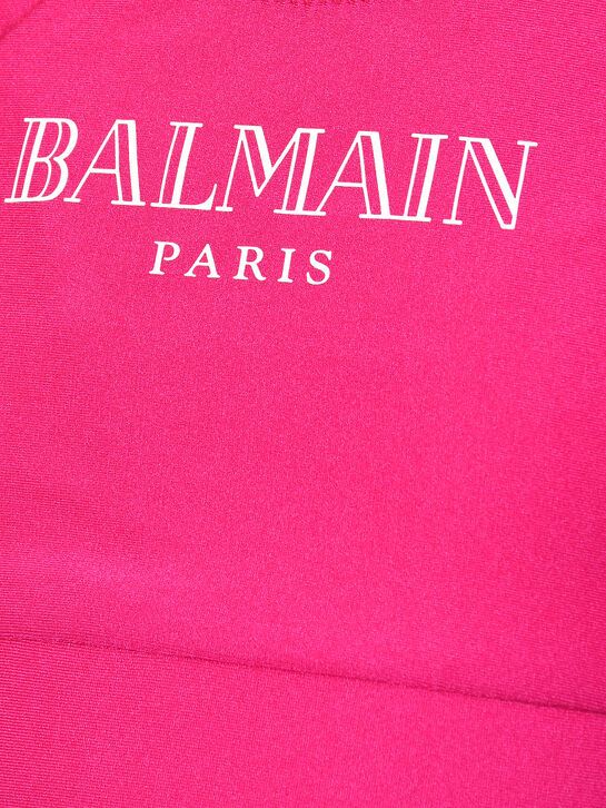 Купальник цвета фуксии Balmain , арт.  | Фото 6