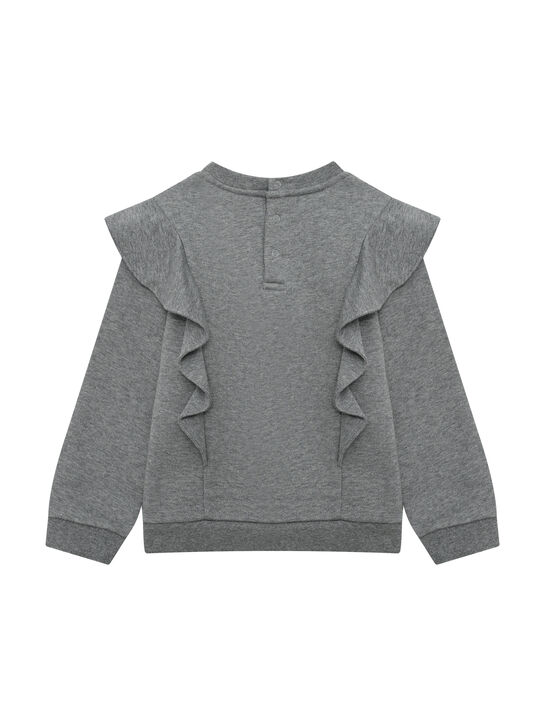 Свитшот с рюшами на плечах Chloe , арт.  | Фото 2