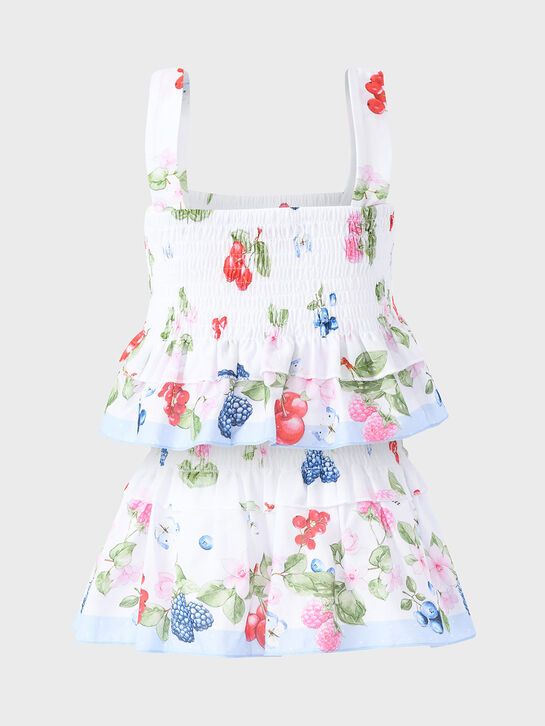 Купальник с принтом &quot;ягоды&quot; Monnalisa , арт.  | Фото 2