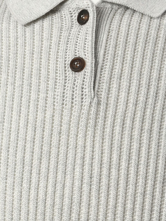 Джемпер-поло с рукавами 3/4 Brunello Cucinelli , арт.  | Фото 4