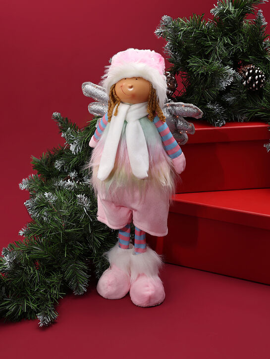 Декор &quot;Ангел&quot; набивной с подсветкой 21х12х71/43 см, 2 вида TIANQIN ARTS AND CRAFTS , арт.  | Фото 6