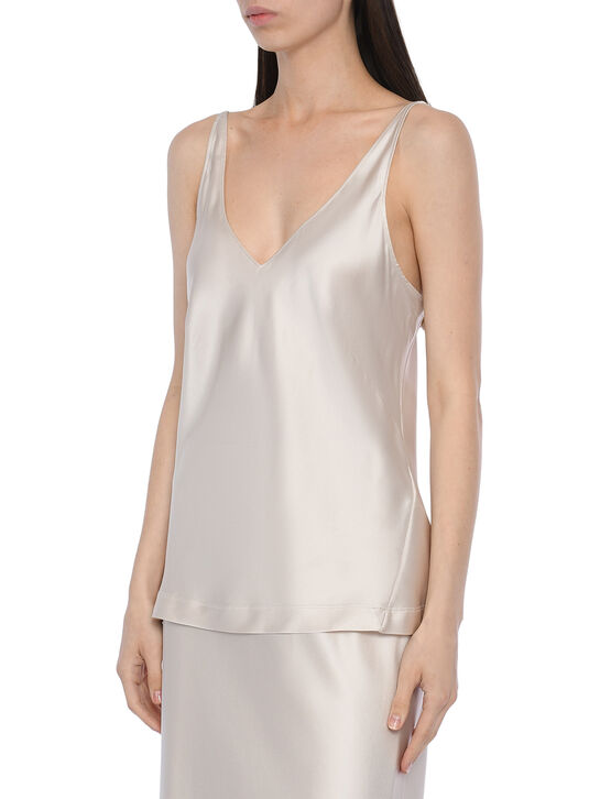 Топ из шелка, белый Dorothee Schumacher , арт.  | Фото 3