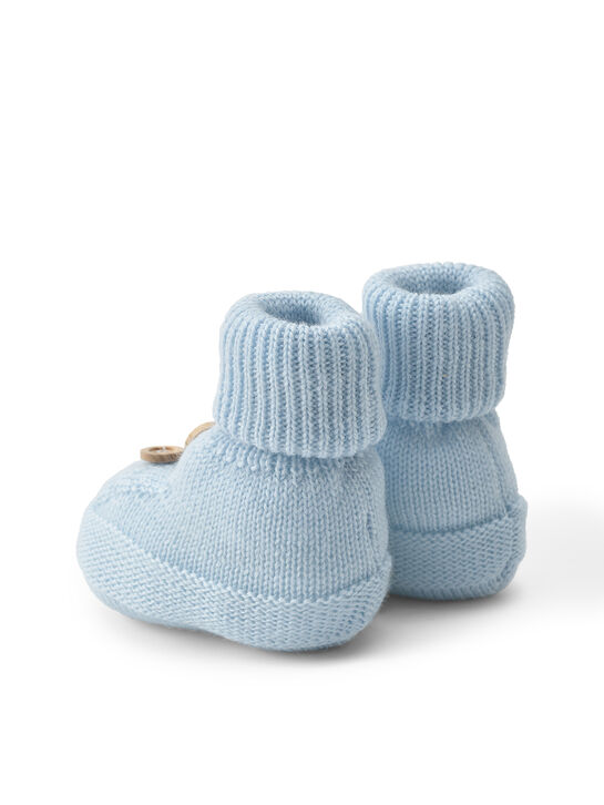 Пинетки из шерсти, голубые Tomax , арт.  | Фото 3