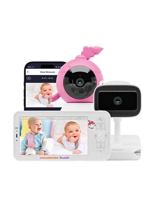 Видеоняня Baby Нюша, с креплением Ramili , арт.  | Фото 4