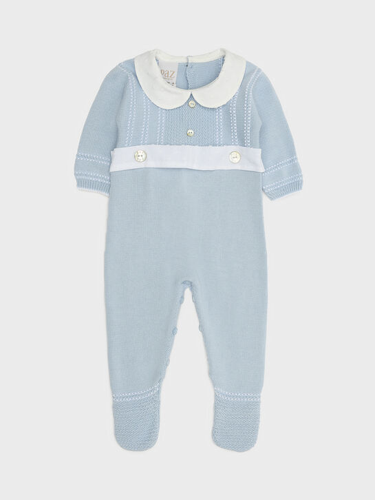 Комбинезон с белым воротником, голубой Paz Rodriguez , арт.  | Фото 1