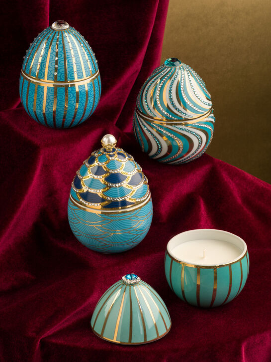 Ароматическая свеча Bois de Russie Espiral Blue, 200 г Ladenac Milano , арт.  | Фото 2