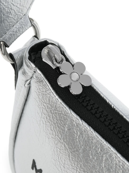 Сумка с лого, серебристая Marc Jacobs , арт.  | Фото 5