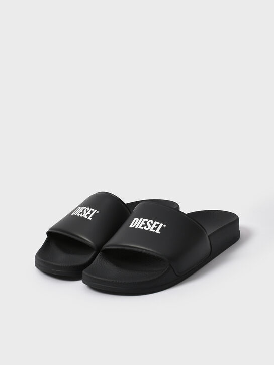 Шлепанцы черного цвета Diesel , арт.  | Фото 2