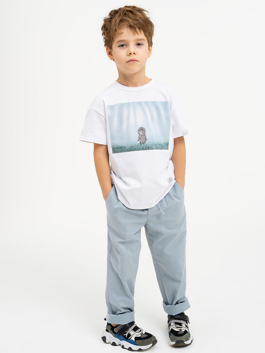 Футболка с принтом &quot;Ежик в тумане&quot; Dan Maralex , арт.  | Фото 2