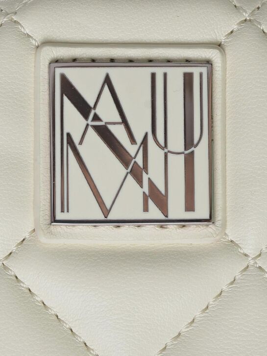 Стеганая сумка молочного цвета Naumi , арт.  | Фото 4