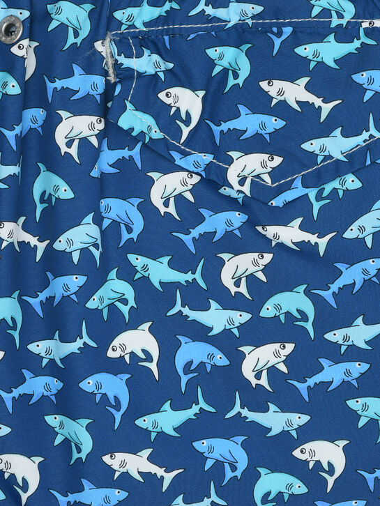 Бермуды для купания с принтом &quot;акулы&quot; Saint Barth , арт.  | Фото 3