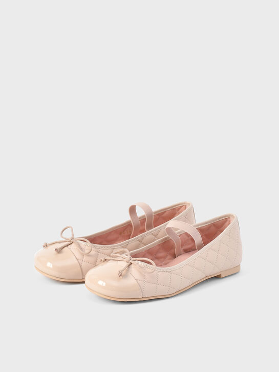 Туфли стеганые, кремовые Pretty Ballerinas , арт.  | Фото 2