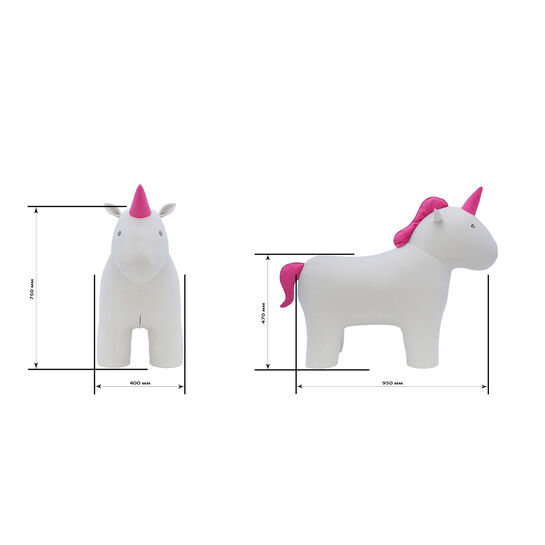 Пуф Unicorn, ткань Omega 2/Компаньон Enigma 24 Leset , арт.  | Фото 8