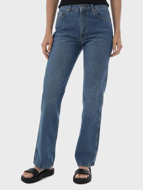 Джинсы свободного кроя, синие ALINE , арт.  | Фото 7