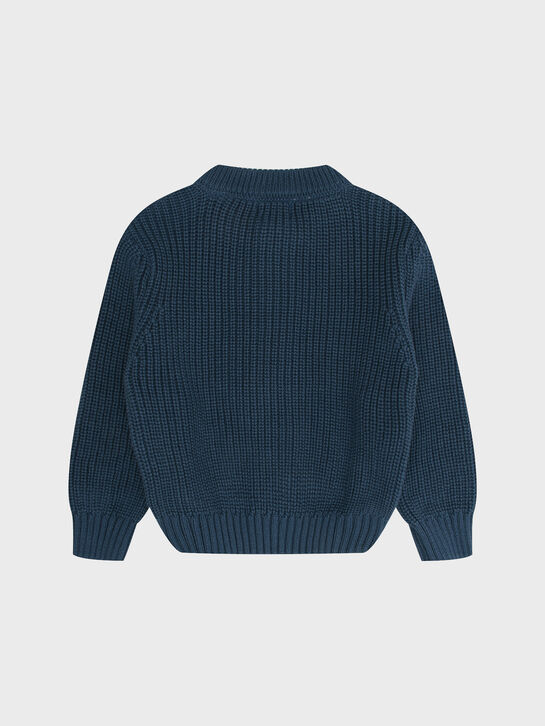 Кардиган с застежкой на пуговицы, синий Sanetta , арт.  | Фото 2