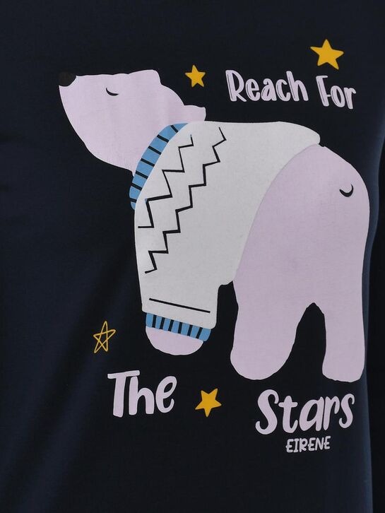 Пижама с принтом &quot;Белые медведи&quot; Eirene , арт.  | Фото 10