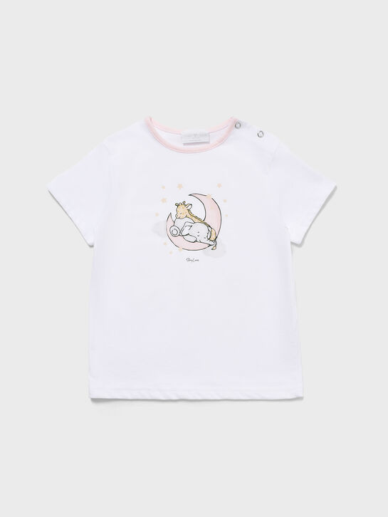 Пижама с принтом &quot;Жираф, слоник и полумесяц&quot; Story Loris , арт.  | Фото 2