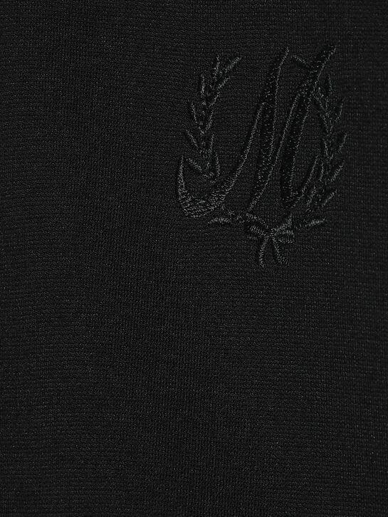 Платье с белым воротником, черное Monnalisa , арт.  | Фото 3