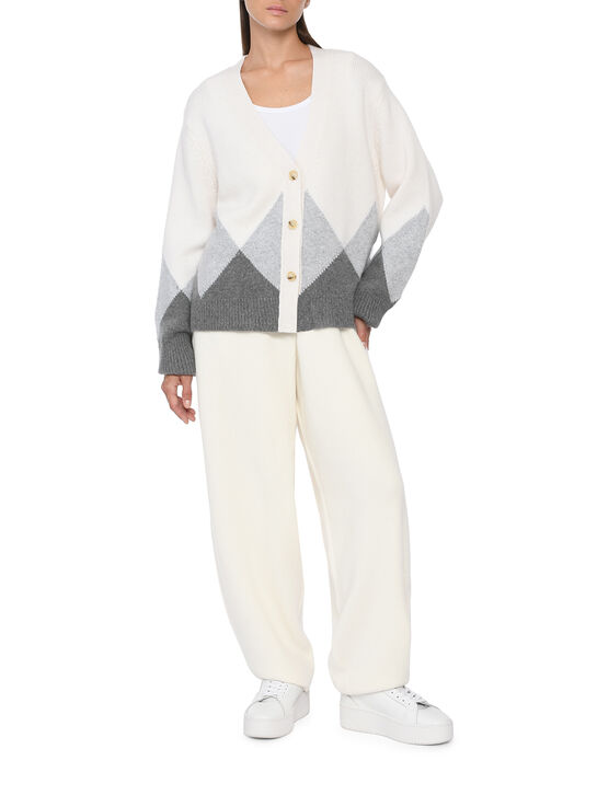 Кардиган из кашемира с геометрическим узором Arch4 , арт.  | Фото 2