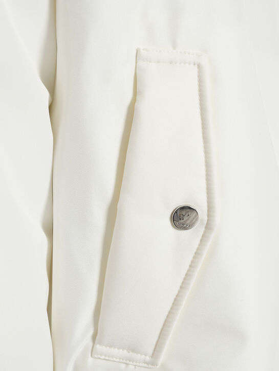 Куртка с капюшоном, белая Diego M , арт.  | Фото 8