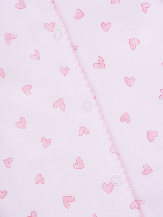 Комбинезон с принтом &quot;сердца&quot;, розовый Lyda Baby , арт.  | Фото 3