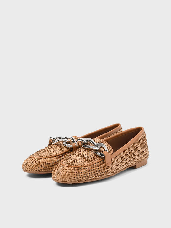 Лоферы плетеные Casadei , арт.  | Фото 2