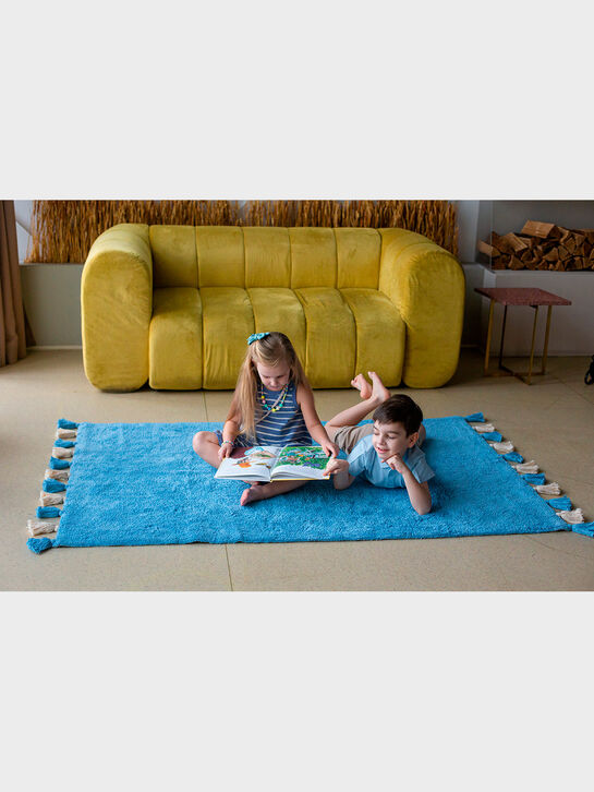 Хлопковый ковер Colorful Blue 120х180 см Lillaland , арт.  | Фото 4