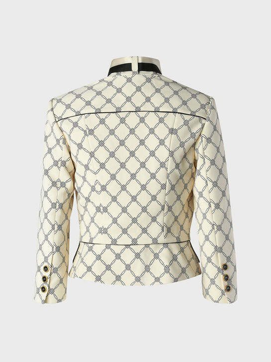 Жакет приталенный, укороченный Elisabetta Franchi , арт.  | Фото 3