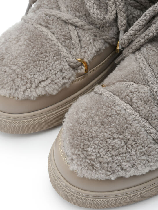 Мунбуты с мехом, серые INUIKII , арт.  | Фото 3