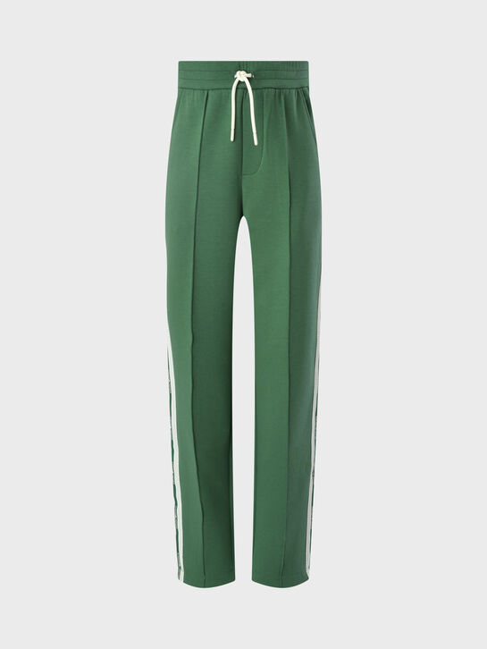 Спортивные брюки с лампасами, зеленые Emporio Armani , арт.  | Фото 1