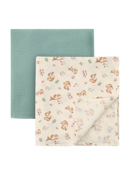 Комплект пелёнок, 2 шт, 120x120 см Jan&Sofie , арт.  | Фото 1
