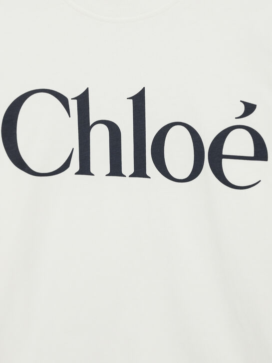 Лонгслив с черным лого на груди Chloe , арт.  | Фото 3