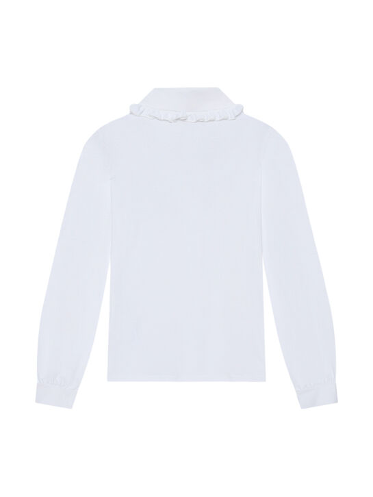 Рубашка с контрастным бантом Monnalisa , арт.  | Фото 2