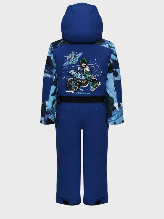 Комбинезон с принтованными рукавами, синий Poivre Blanc , арт.  | Фото 2