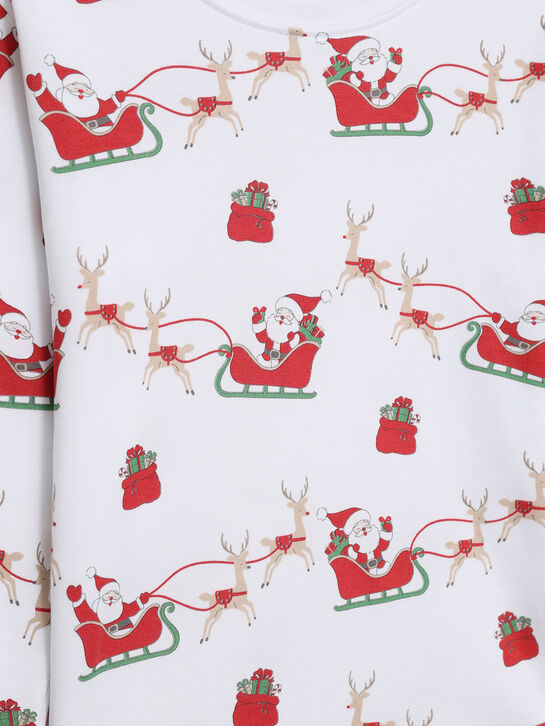 Пижама, принт санта на оленях Lyda Baby , арт.  | Фото 7