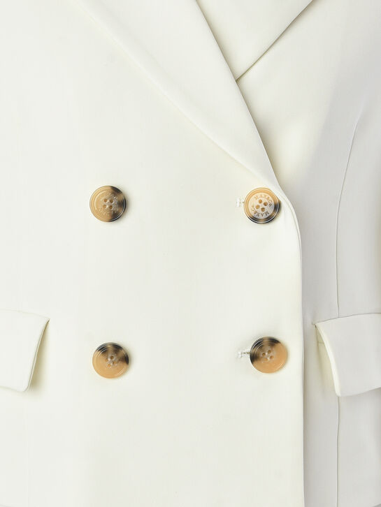 Пиджак укороченный двубортный, белый Max&Co , арт.  | Фото 3