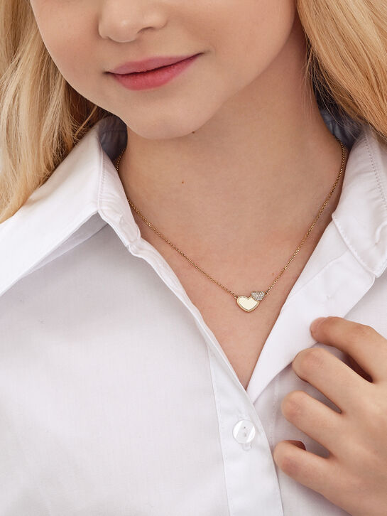 Колье &quot;Сердце&quot;, золото 585 Sneak Peek , арт.  | Фото 4