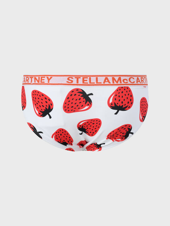Купальник раздельный с принтом клубники, белый Stella McCartney , арт.  | Фото 5