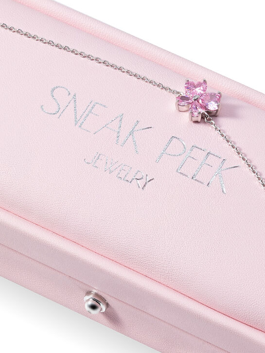 Браслет Бабочка с розовым камнем Sneak Peek , арт.  | Фото 3