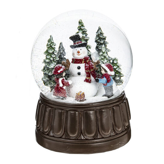 Фигурка в стеклянном шаре &quot;Новый год&quot; (подсвет, музыка, вьюга), 15 см TIANQIN ARTS AND CRAFTS , арт.  | Фото 1