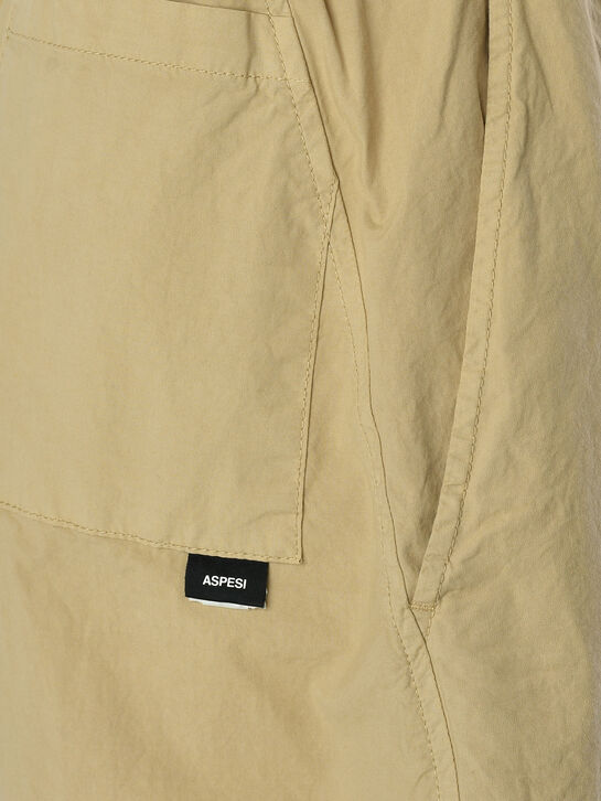 Брюки с поясом на кулиске, бежевые ASPESI , арт.  | Фото 3