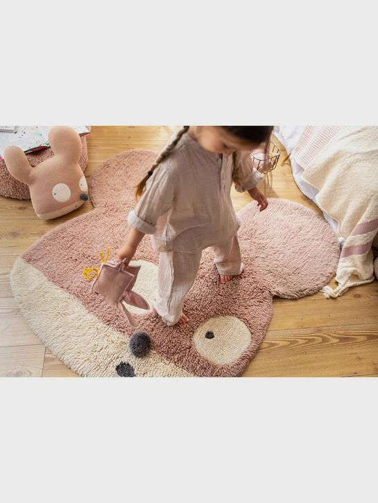 Шерстяной стираемый ковер Miss Mighty Mouse 100х120 см Lorena Canals , арт.  | Фото 7