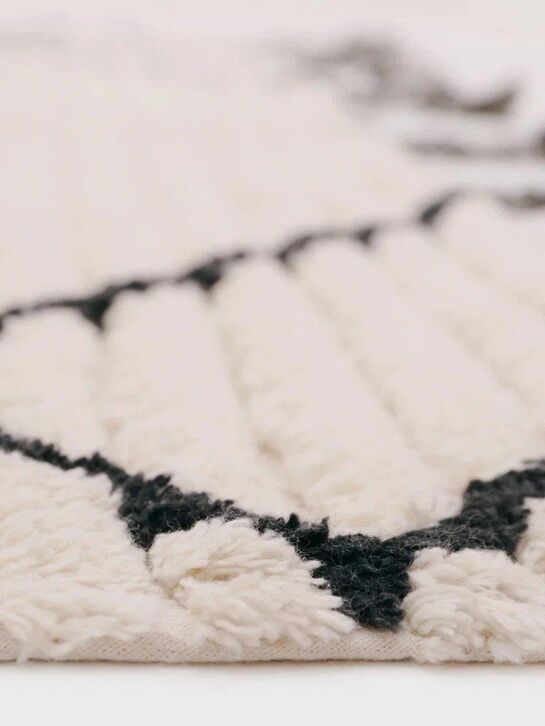 Коврик Nattiot Ковер VIKTOR BLACK M 135х190  , арт.  | Фото 3