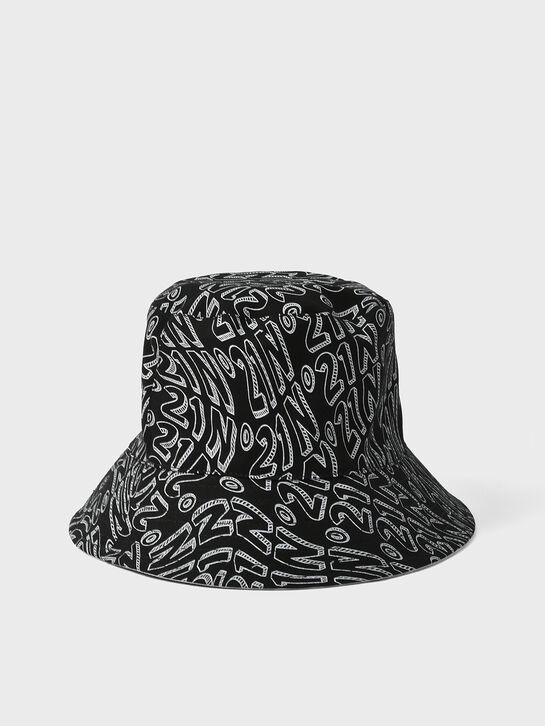 Панама двусторонняя со сплошным лого N21 , арт.  | Фото 2